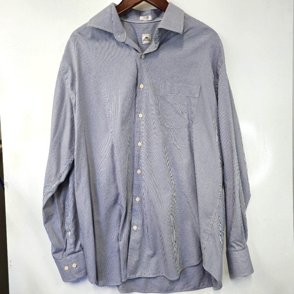 Peter Millar long‎ sleeve button up men's XL
